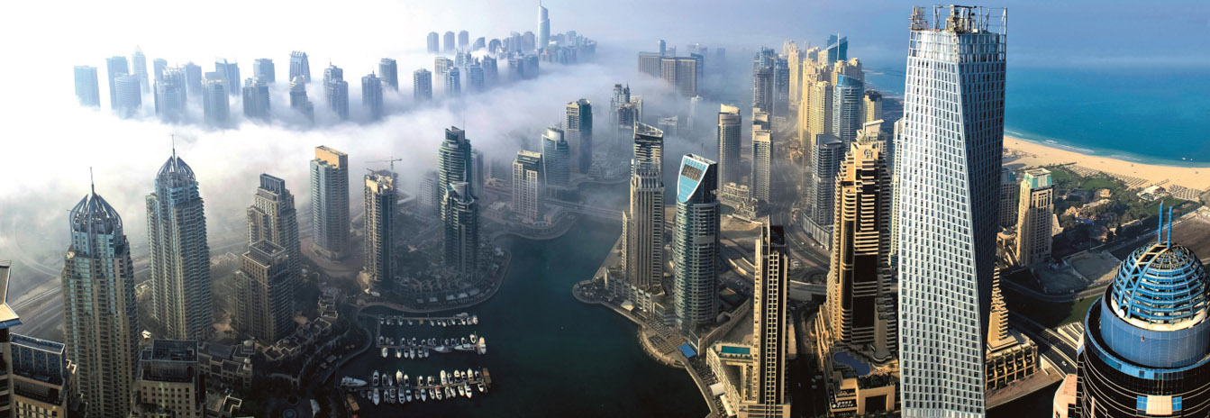 Dubai City Skyline View - 13 Days Dubai and Egypt Tour