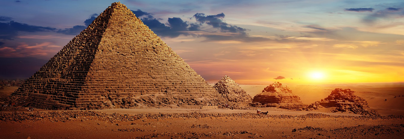 Great Pyramids of Giza and the Great Sphinx in Cairo Egypt - 20 Day Holy Land Tour