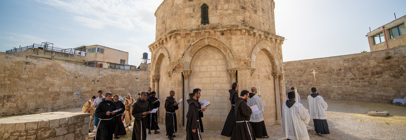 The Chapel of the Ascension on the Mount of Olives - 8 days Catholic Holy Land tour