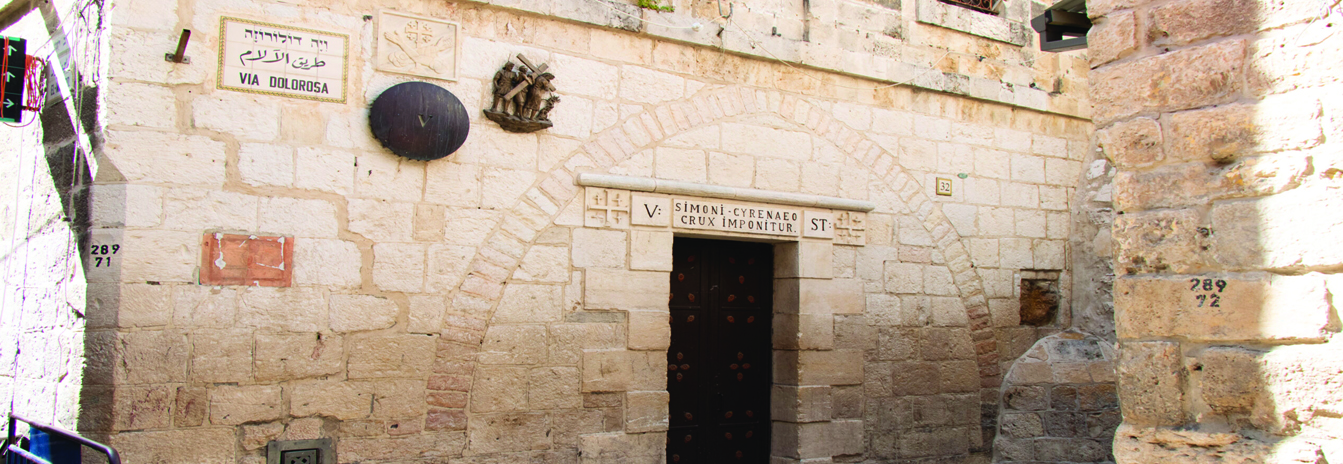 Walking the Via Dolorosa in Jerusalem on an Evangelical Holy Land Tour