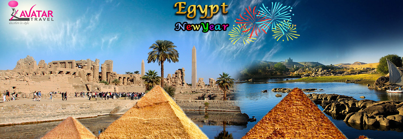 Festive New Year celebration and holiday tour group in Egypt with Avatar Travel.